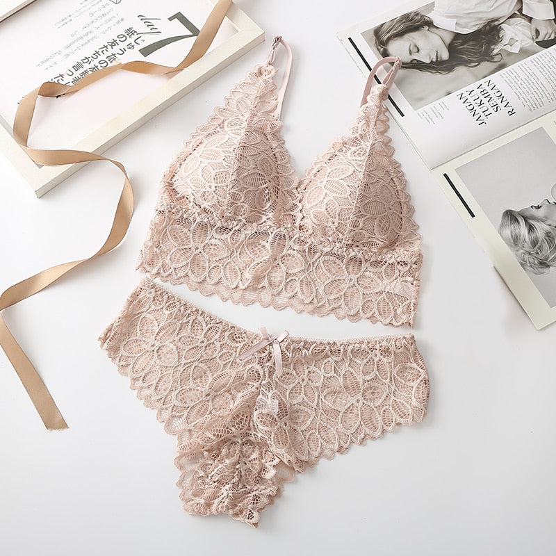 Conjunto Lingerie de Renda - Belly