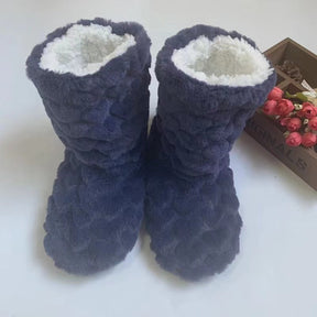 Pantufa Bota Feminina Corações