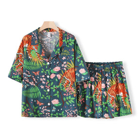 Pijama Feminino Curto - Jungle