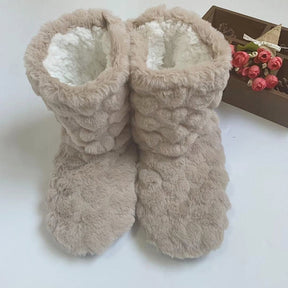 Pantufa Bota Feminina Corações